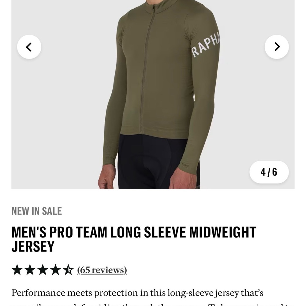 Rapha Olive Performance Jacket NWT - image 10